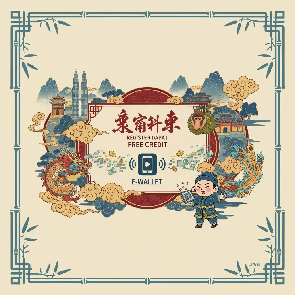register dapat free credit e-wallet - Malaysia